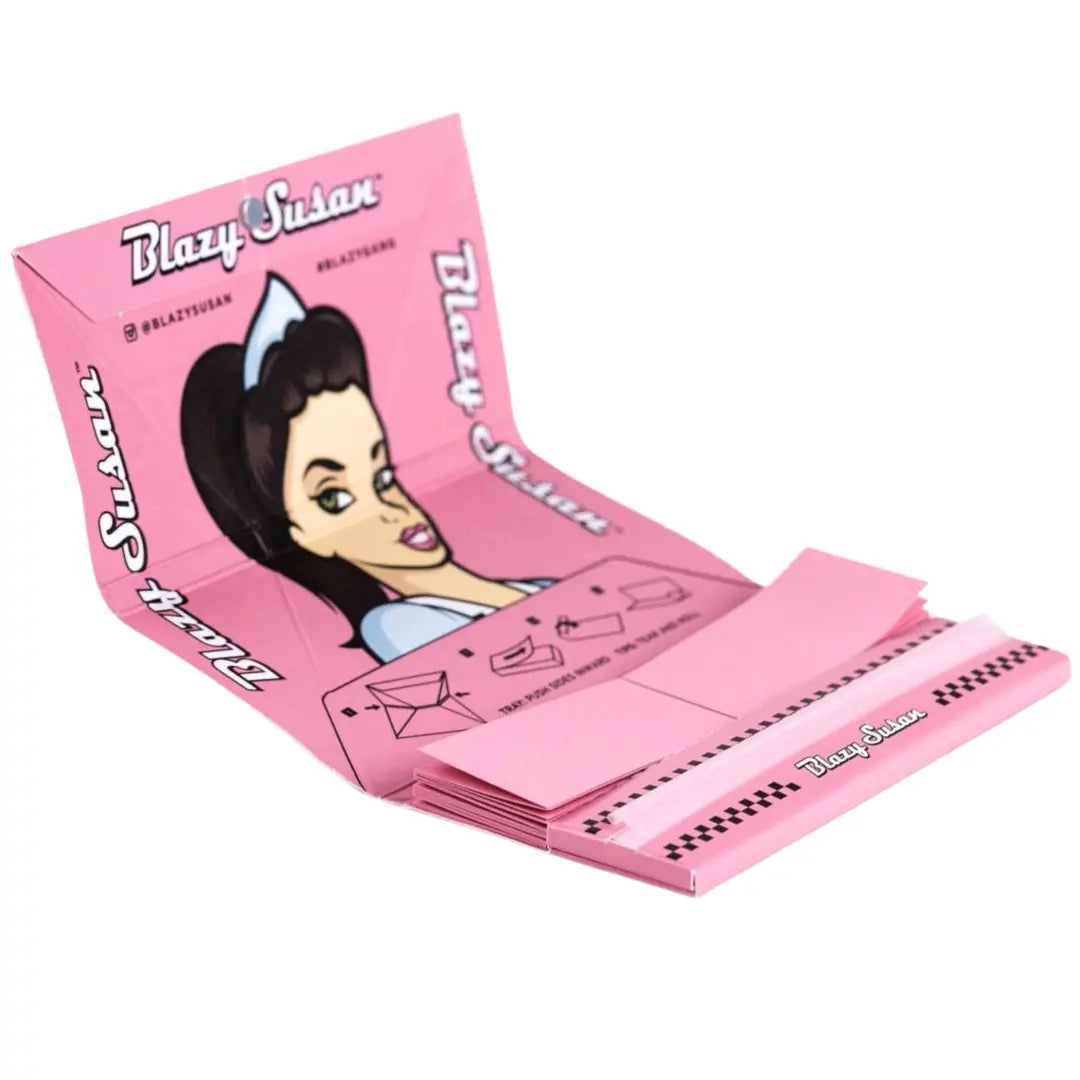 King Slim Deluxe Rolling Kit – Pink Blazy Susan